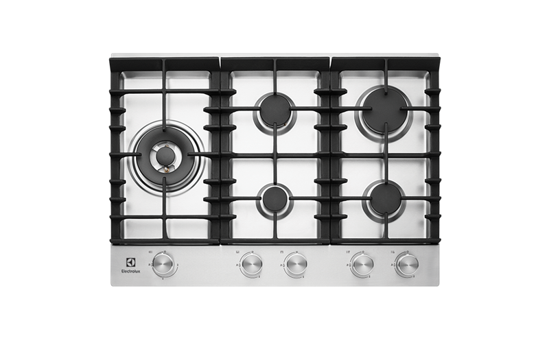 75cm 5 Burner Gas Cooktop With Front Controls Ehg755sa