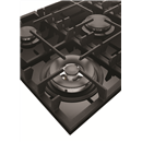 90cm 5 Burner Glass Gas Cooktop With Side Controls Ehg953ba Electrolux Australia