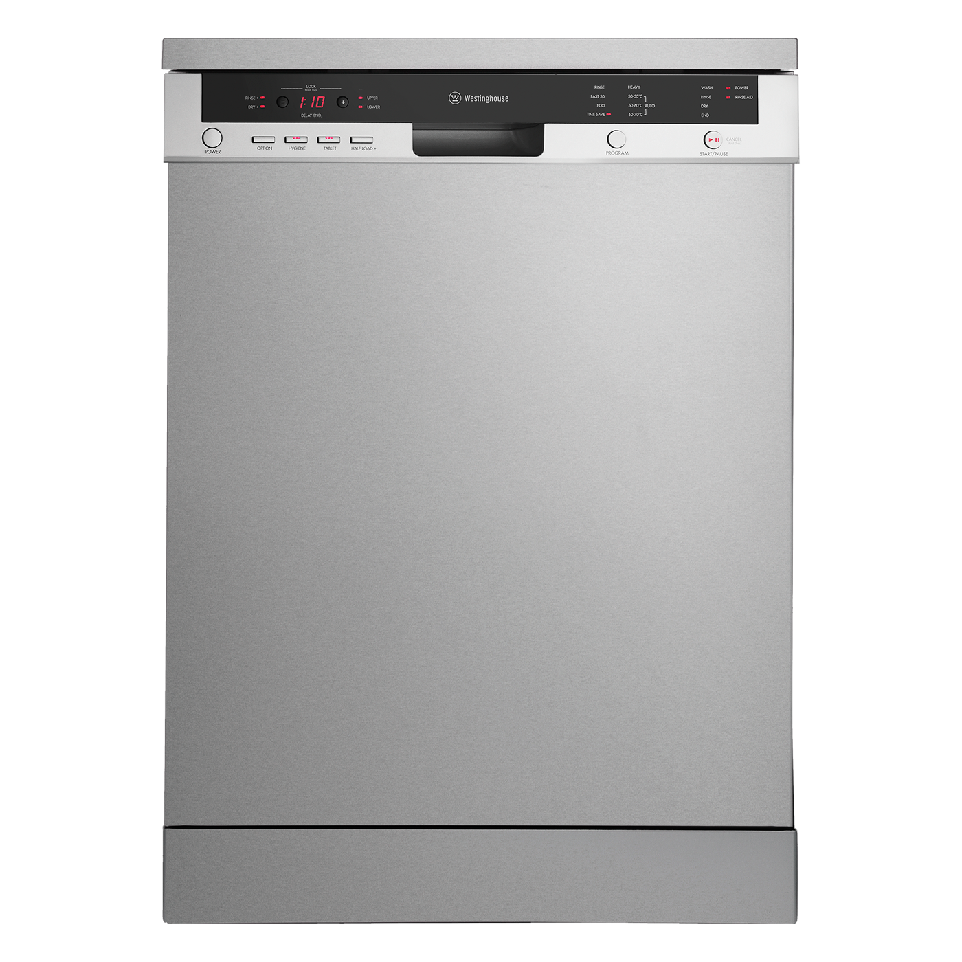Stainless steel freestanding dishwasher (WSF6608X) Westinghouse New