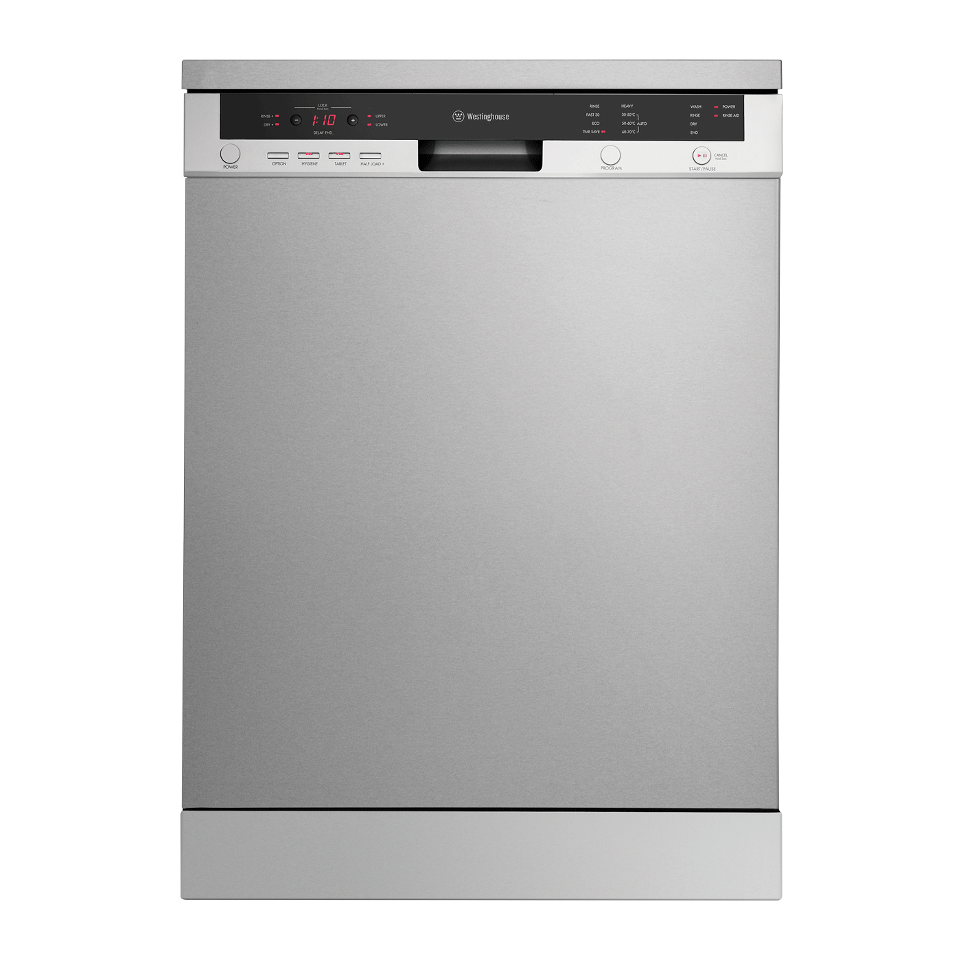 Stainless steel freestanding dishwasher (WSF6606X)