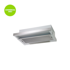 60cm slide-out rangehood, stainless steel