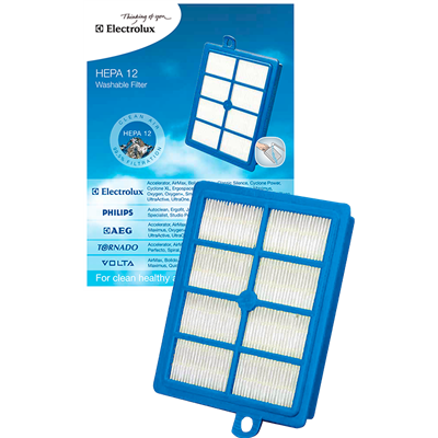 Electrolux s-filter HEPA Hygiene Filter (EFH12W, washable)