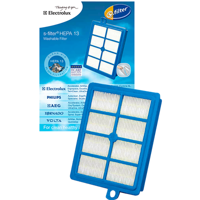 Electrolux s-filter HEPA Allergy Plus Filter (EFH13W, washable)