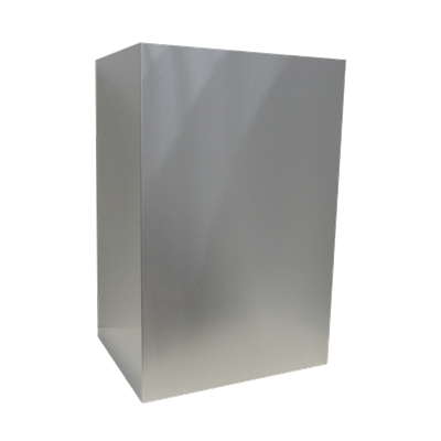 Rangehood Ducting - Stainless Steel Flue Cover (900mm)