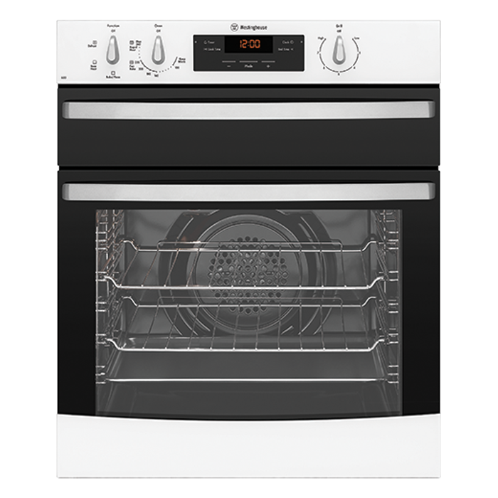 White multifunction oven separate grill (WVE655W) Westinghouse Australia