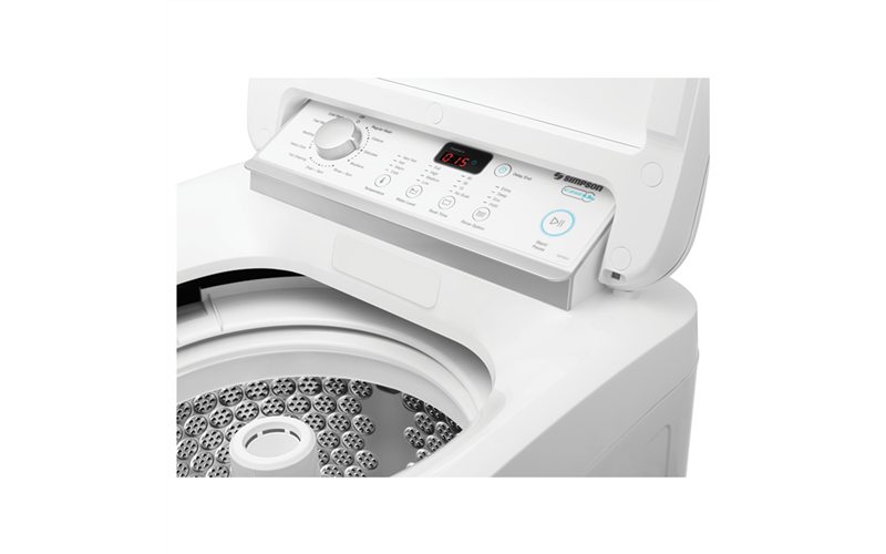 simpson top loader washing machine 6kg