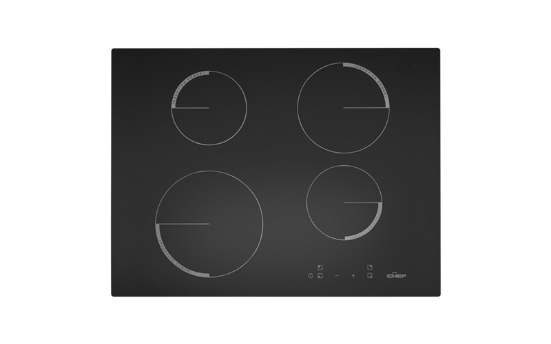 70cm Boosted Induction Cooktop Chi743ba Chef Australia