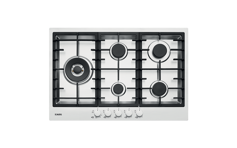 75cm Stainless Steel Gas Cooktop (HG75FXA) AEG Australia