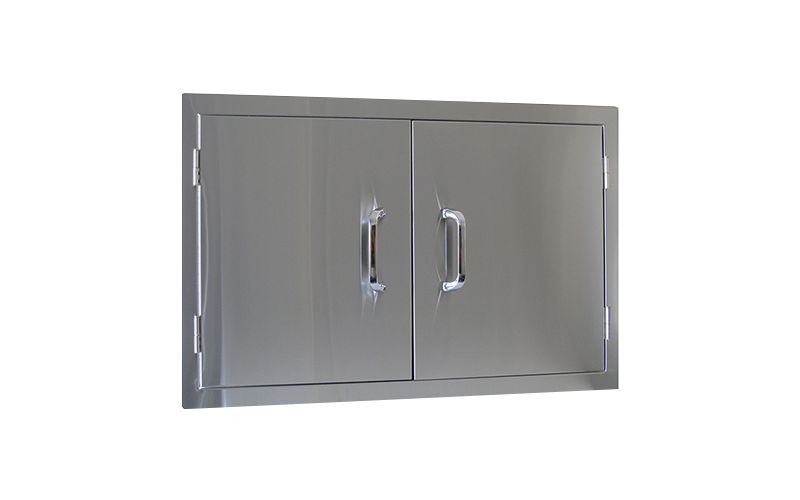Stainless Steel Double Storage Door Beefeater BBQ