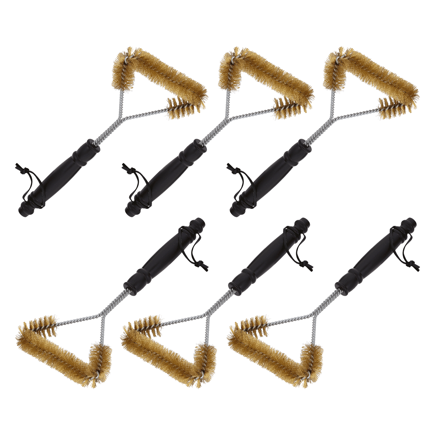 Brass Barbecue Brush 6 Pack Beefeater BBQ
