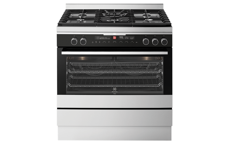 Stainless Steel 90cm Freestanding Cooker Efep915sb Electrolux