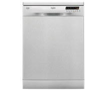 Stainless steel freestanding dishwasher