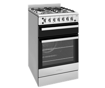 54cm Stainless Steel Freestanding Cooker 