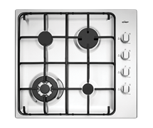 60cm 4 burner stainless cooktop