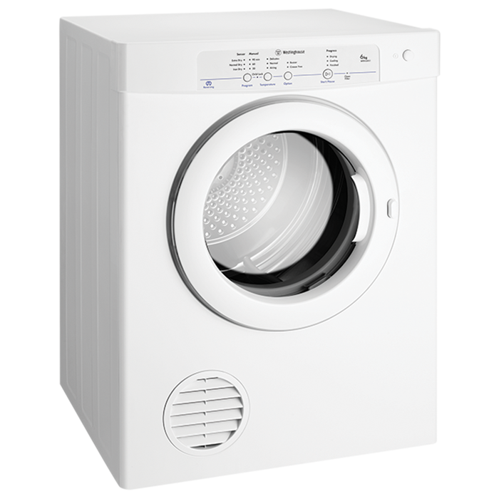 Electronic Sensor 6kg Clothes Dryer (WDV6051) - Westinghouse New Zealand