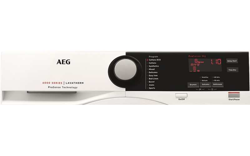 AEG 6000 Series 8kg Condenser Dryer T6DCE821B