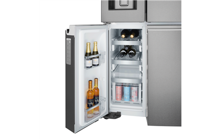 680l French Door Fridge Dark Stainless Steel Wqe6870ba