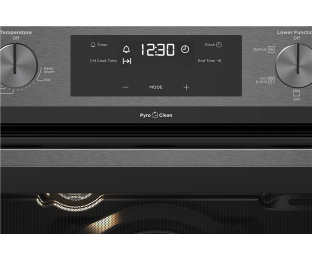 60cm MultiFunction 10/5 Pyrolytic Duo Oven (WVEP627DSC) Westinghouse